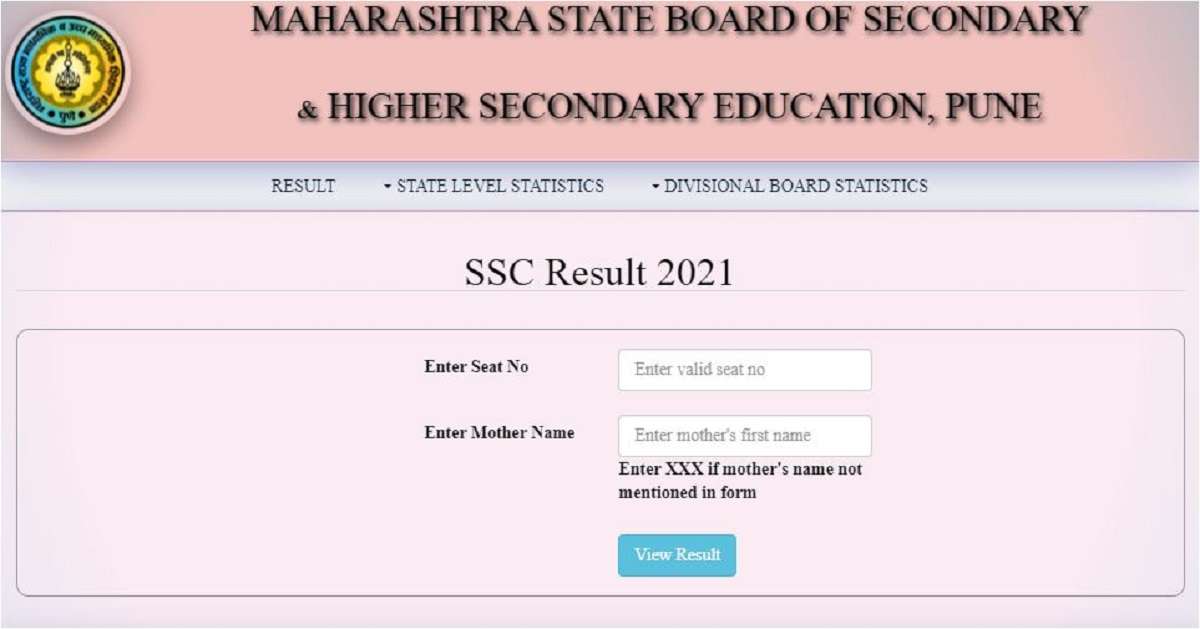 Maharashtra Board Ssc Result 2021 Msbshse Releases Alternative Links For Class 12 Results After 7795