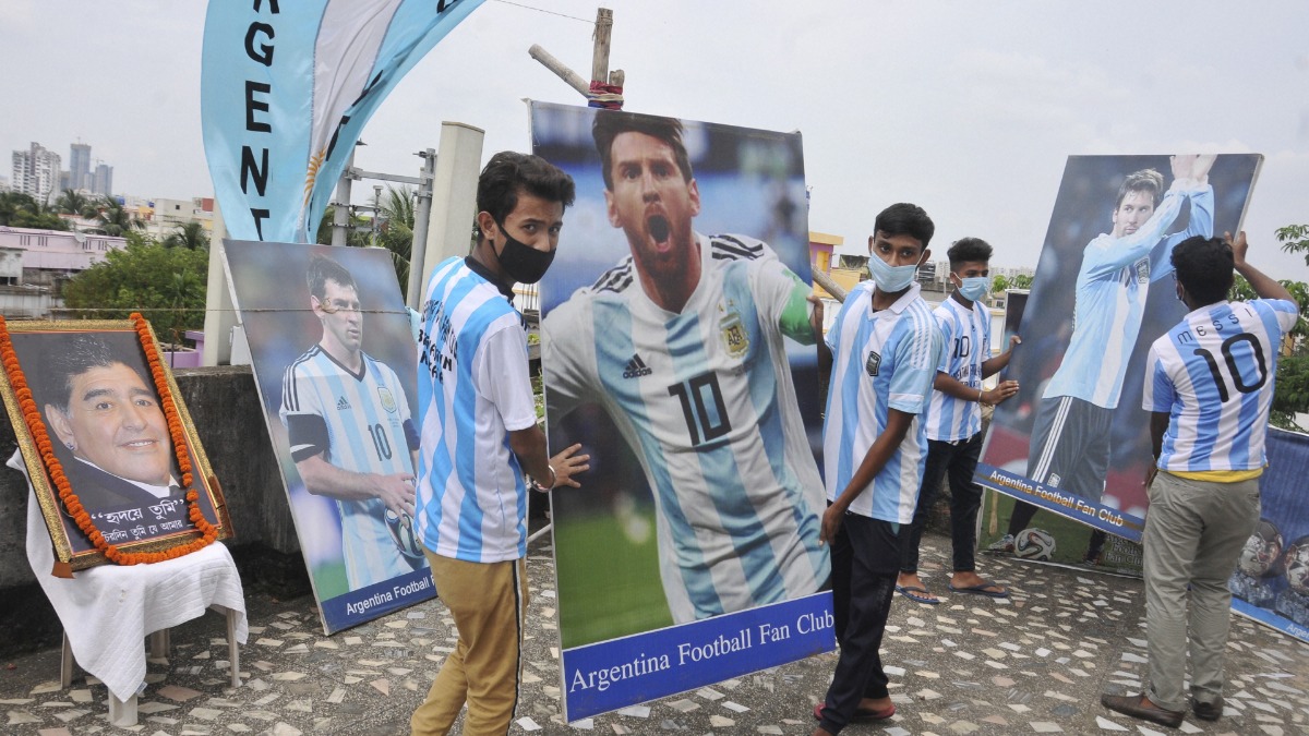 Kolkata rejoices after Lionel Messi's Argentina wins in Brazil