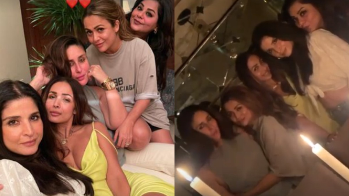 PICS: Inside Kareena Kapoor Khan, Maheep, Malaika Arora & girl gang glamorous Sunday night get-together