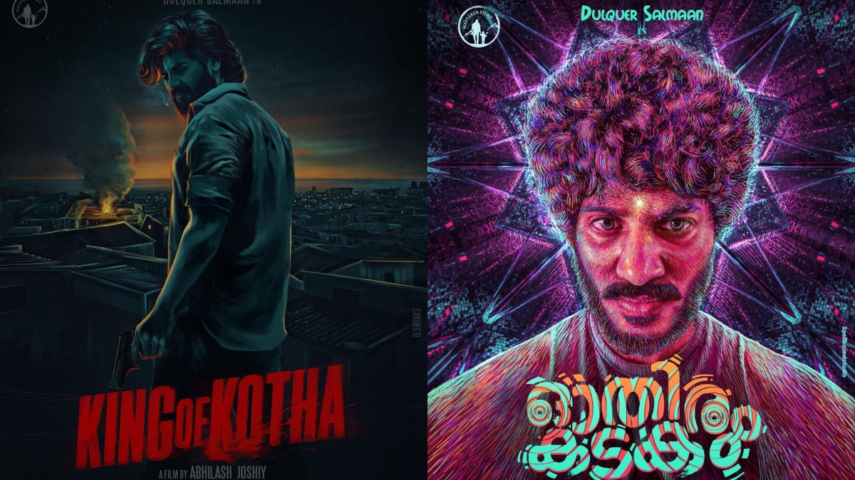 Dulquer Salmaan shares FIRST look posters of two new films, 'King of