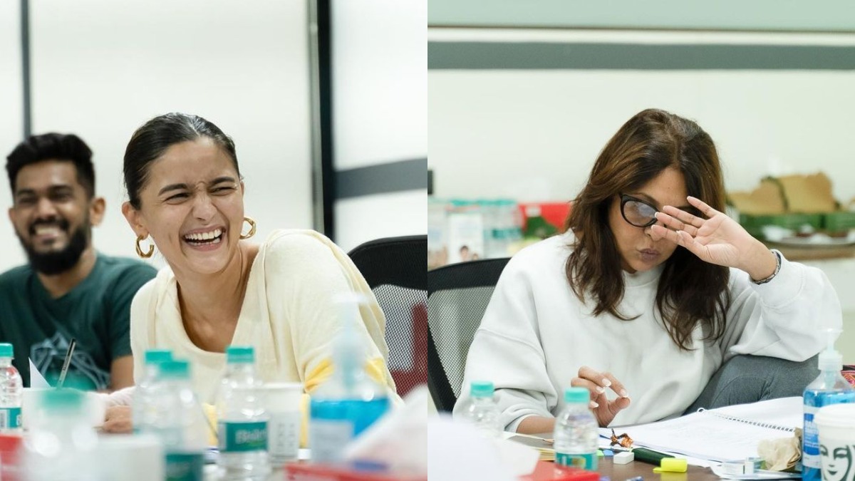 Sneak peek into Alia Bhatt, Shefali Shah's Darlings script reading ...