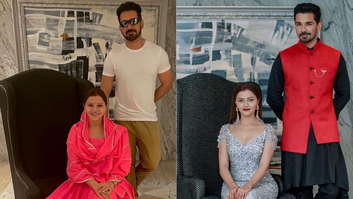 Rubina Dilaik-Abhinav Shukla recreate their wedding reception pictures in Ludhiana