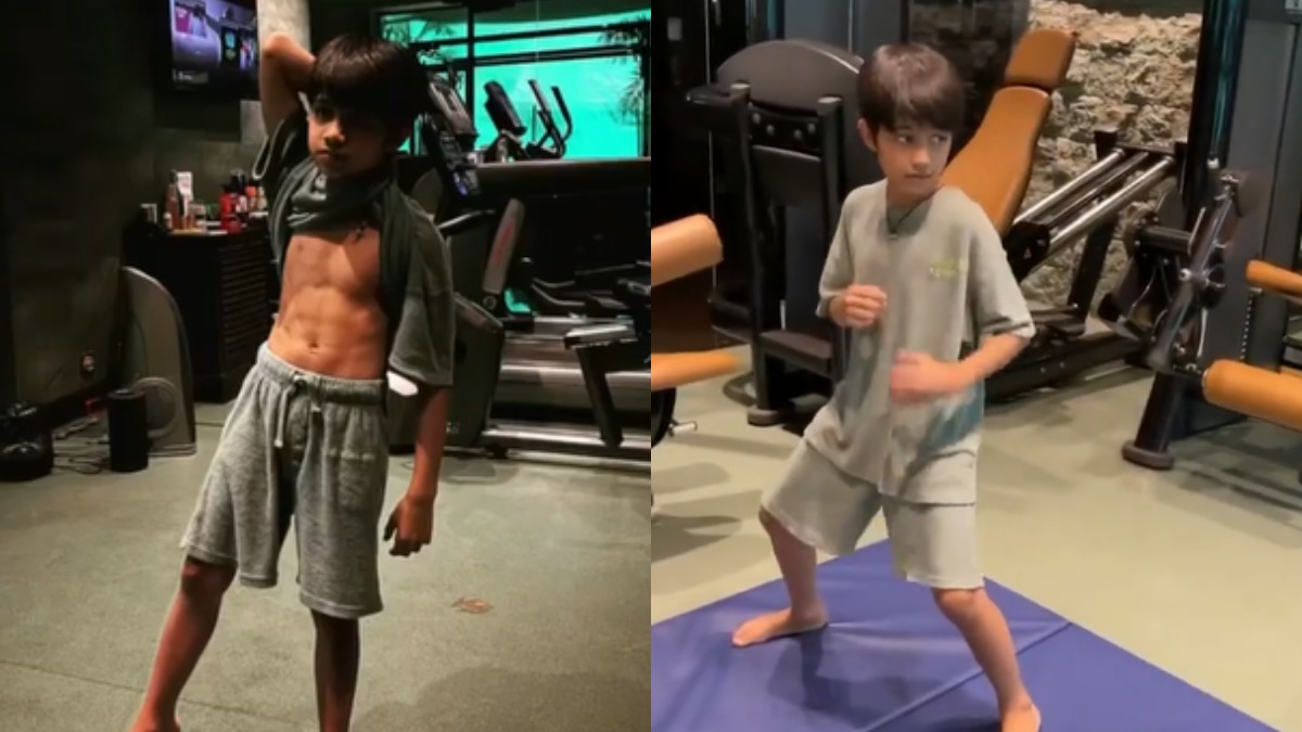 Shilpa Shetty's son Viaan's workout video takes the internet by storm, inspires aunt Shamita Shetty | WATCH