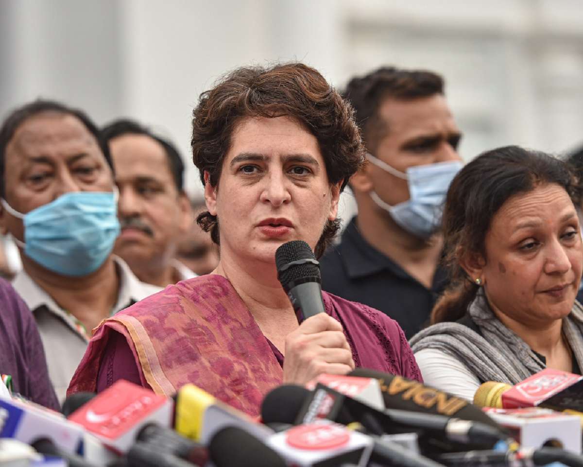 Priyanka Gandhi Vadra slammed the BJP on Sunday, over its statement that she was a 'political tourist'.