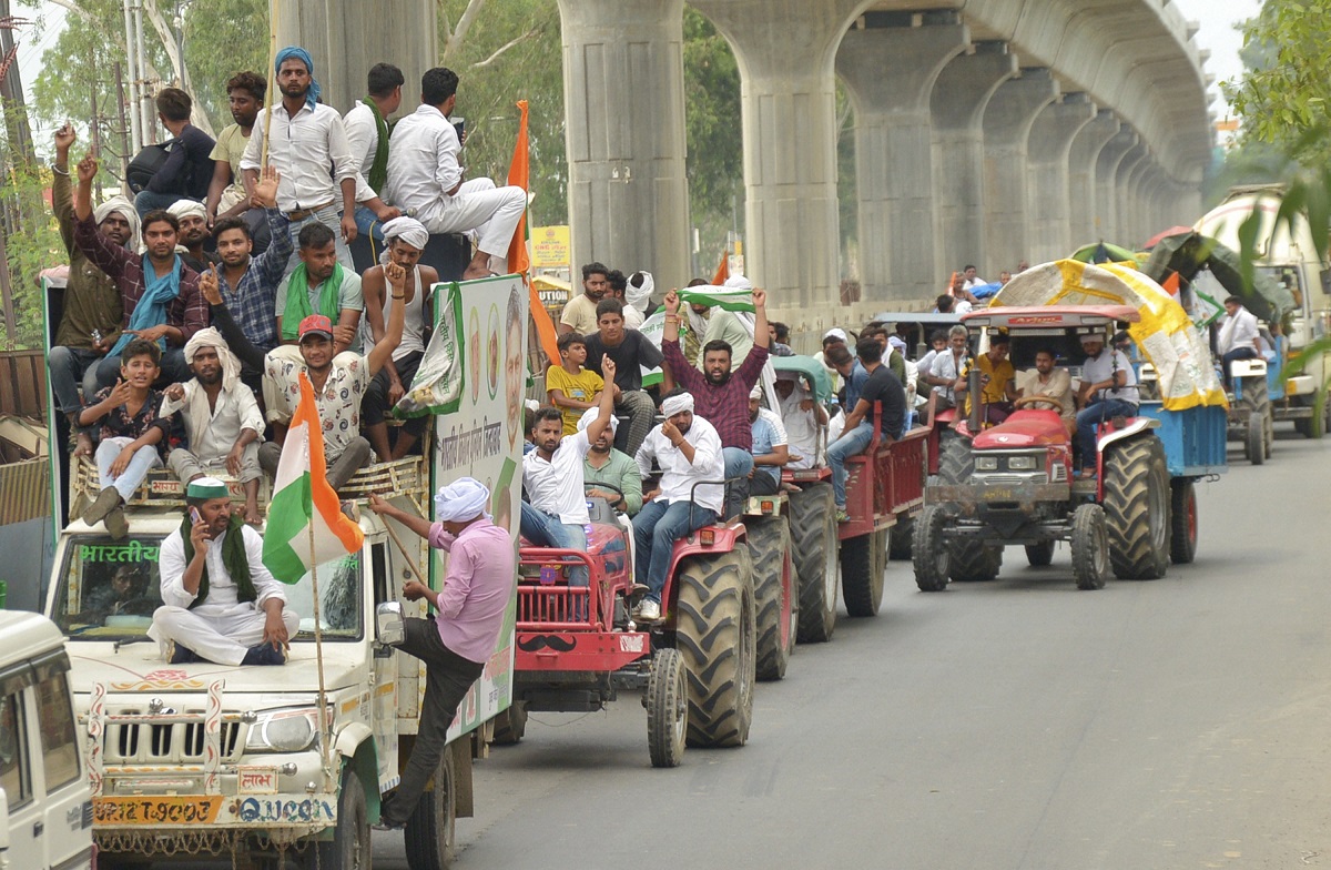 Protesting farmers to organise tractor rally in Haryana's Jind on Independence day