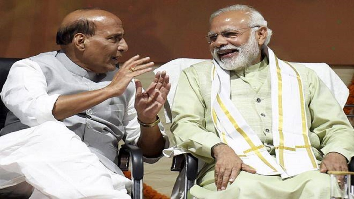 PM Narendra Modi extends birthday wishes to Rajnath Singh