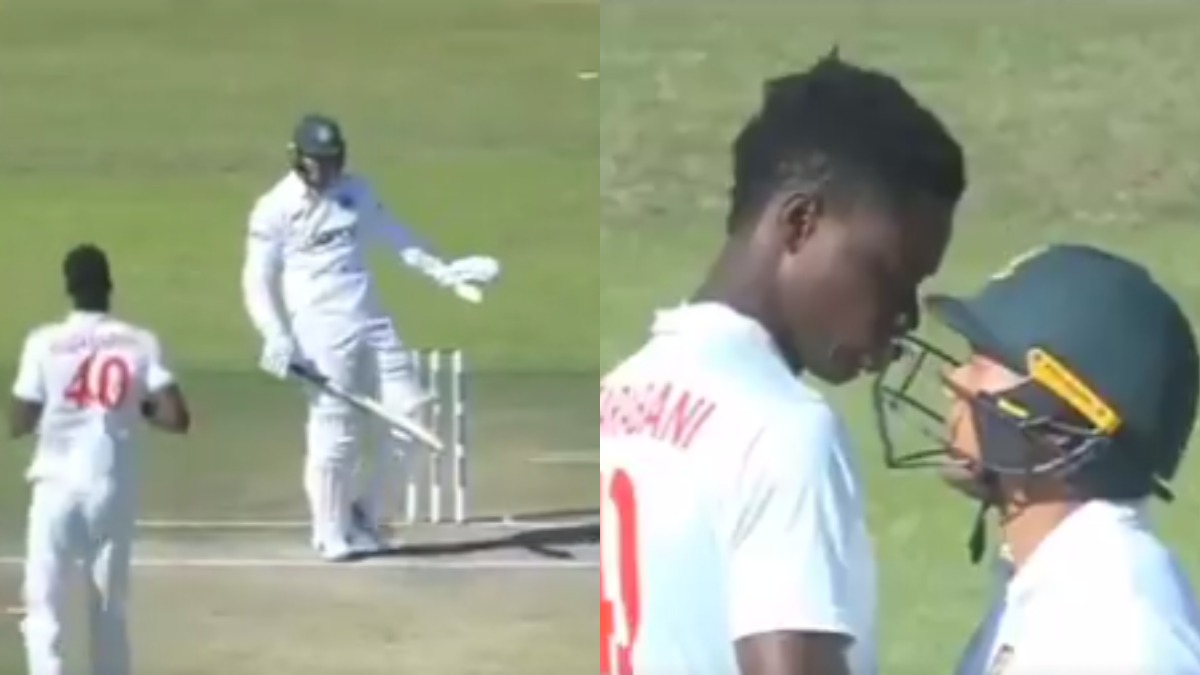 ZIM vs BAN: Taskin Ahmed's dance on pitch enrages Zimbabwe's Blessing Muzarabani | Watch