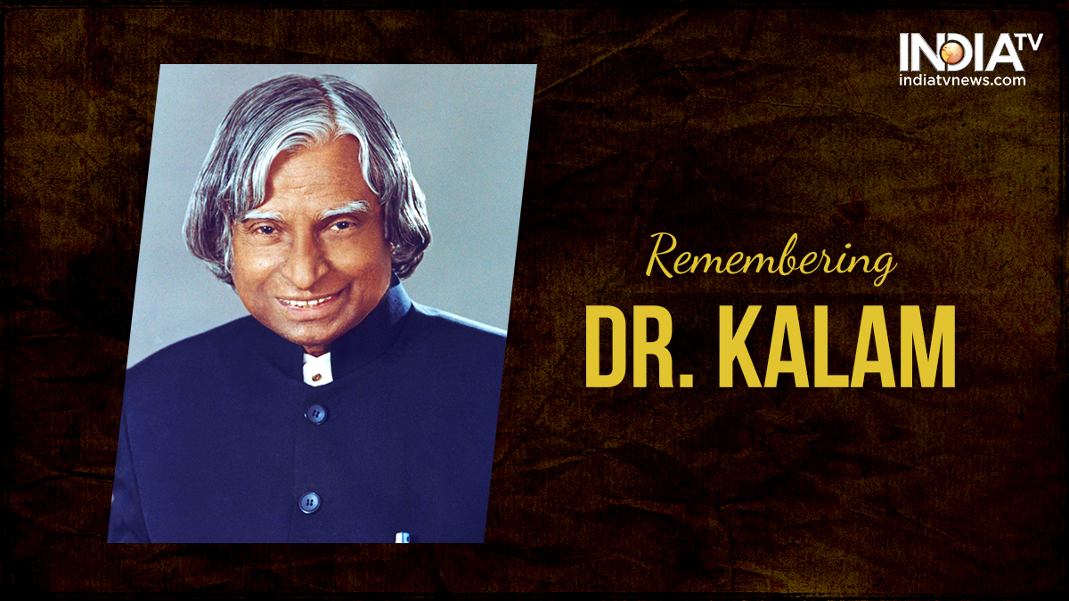 APJ Abdul Kalam death anniversary, Abdul Kalam death, Abdul Kalam death  video, Abdul Kalam IIM Shillong video | India News – India TV