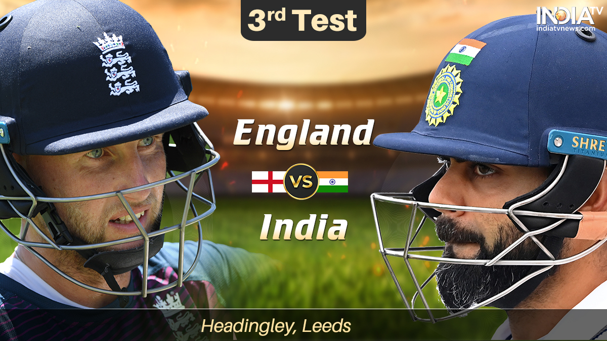 England vs India 3rd Test Day 1: Find full details on when and where to watch ENG vs IND 3rd Test Day 1 Live Online.