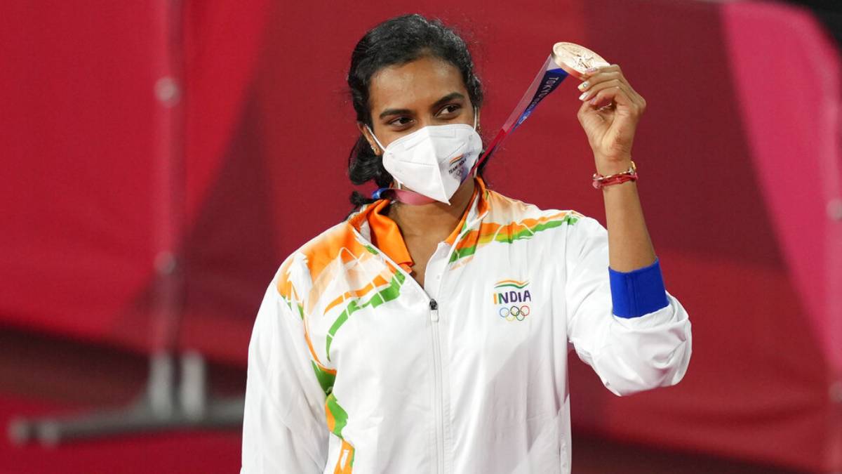 In 'tears' after semi-final loss, PV Sindhu gives her father the 'gift' he wished for