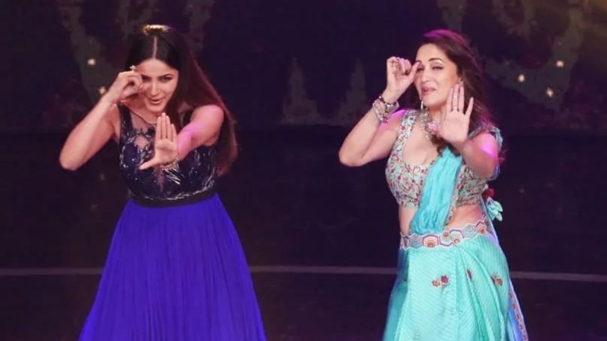 Dance Deewane 3: Shehnaaz Gill, Madhuri Dixit dance to 'Ghagra' song. See video