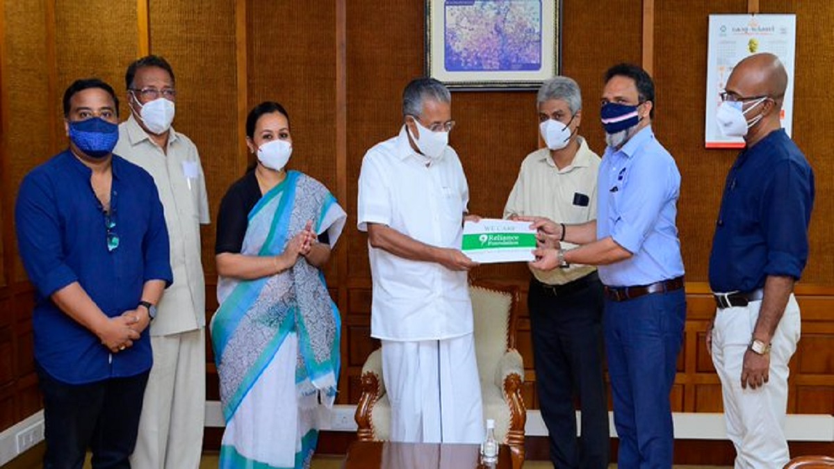 Reliance Foundation donates 2.5 lakh COVID-19 vaccine doses to Kerala government