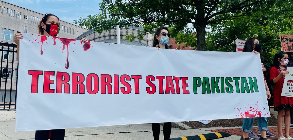 Baloch, Sindhis and Afghan community living in the United States held a peaceful protest and a car rally against Pakistan&rsquo;s human rights violations against them