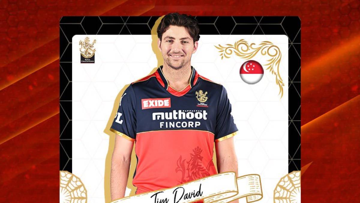 RCB's Tim David set to become first Singapore international cricketer to play in IPL