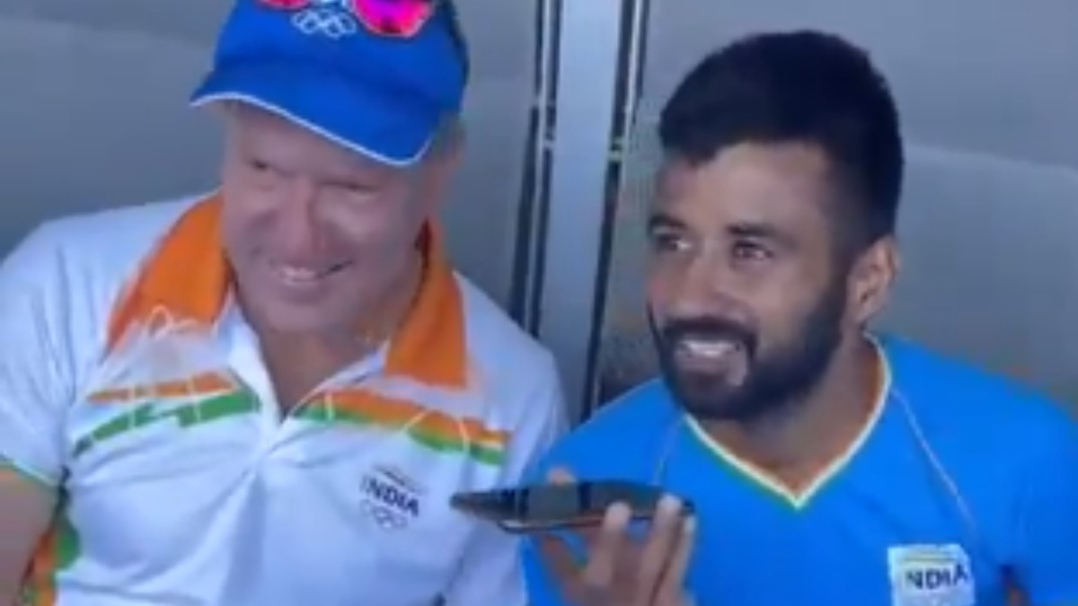Watch: PM Modi talks to men's hockey captain Manpreet, coach Reid after historic Olympic bronze&nbsp;