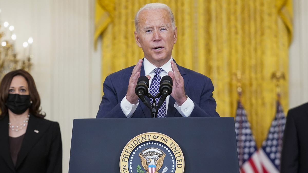 Troop withdrawal from Afghanistan was 'logical, rational and right decision': Joe Biden