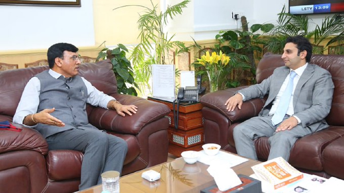 Adar Poonawalla meets Health Minister Mansukh Mandaviya, discusses ramping up Covishield supply