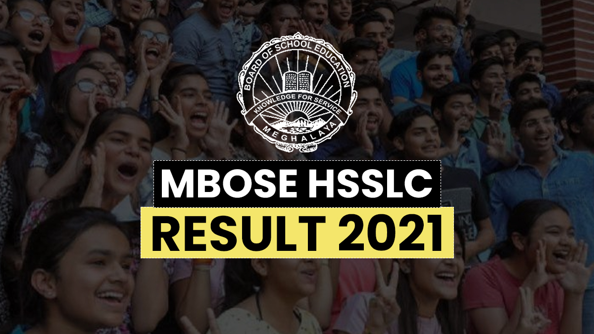 Meghalaya MBOSE HSSLC 12th Arts result 2021 declared, 80.75% pass