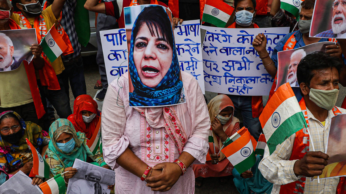 'Mungerilal ke Haseen Sapne': BJP takes potshots at Mehbooba Mufti over Taliban reference to J&K