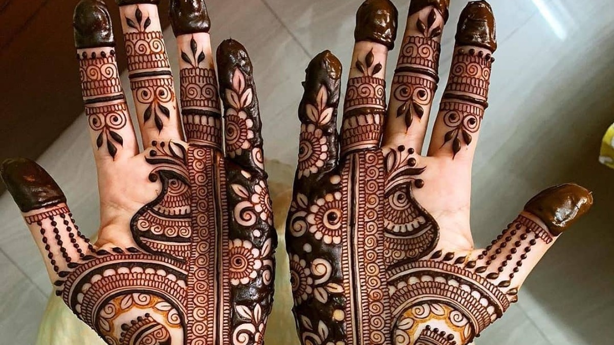 Simple and New Designs of Mehndi for Beginners – 2023 | Mehndi designs for  beginners, Back hand mehndi designs, Circle mehndi designs