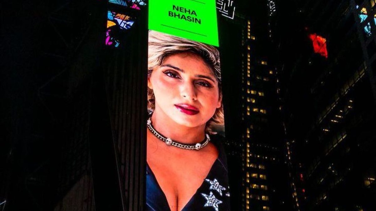 Bigg Boss OTT: Neha Bhasin features on Times Square Billboard after her song 'Oot Patangi' rules music charts