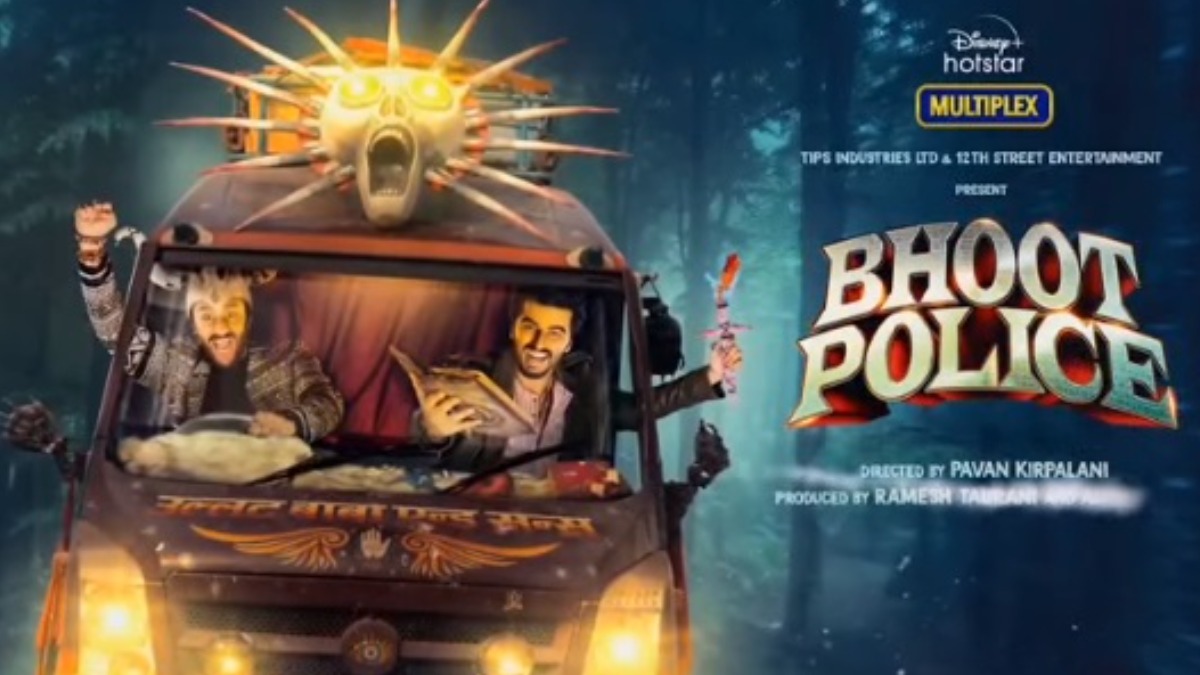 Bhoot Police: Arjun Kapoor shares motion poster featuring Saif Ali Khan; trailer out on August 18 | Bollywood News – India TV Bhoot Police: Arjun Kapoor shares motion poster featuring Saif Ali Khan; trailer out on August 18 | Bollywood News – India TV