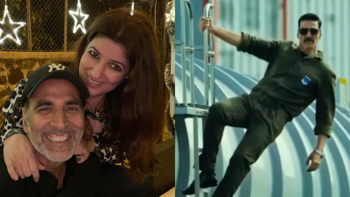Akshay Kumar strives to impress wife Twinkle Khanna in Bell Bottom's BTS  video | WATCH | Celebrities News â€“ India TV