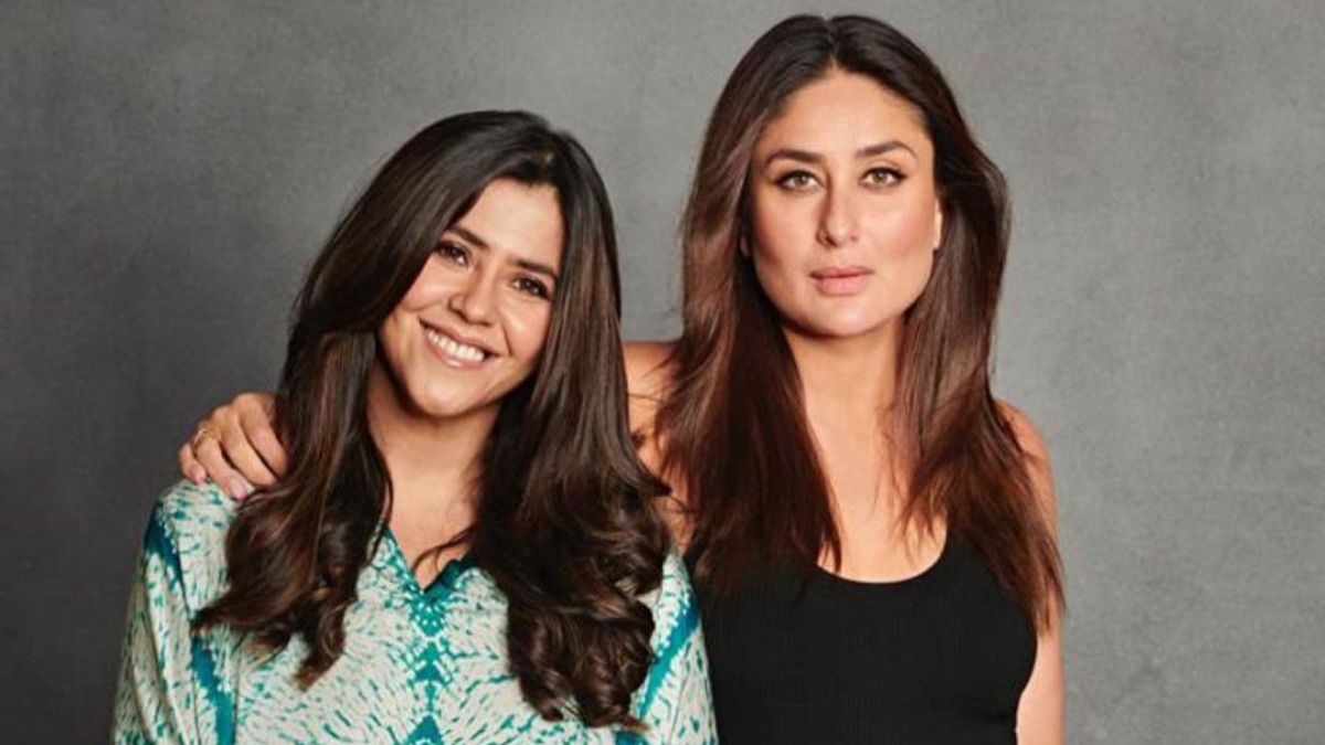 Kareena Kapoor Khan receives a warm welcome from Ekta Kapoor after turning producer&nbsp;