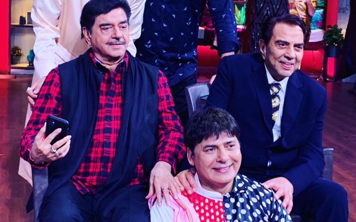 The Kapil Sharma Show: Dharmendra and Shatrughan Sinha bless Sudesh ...