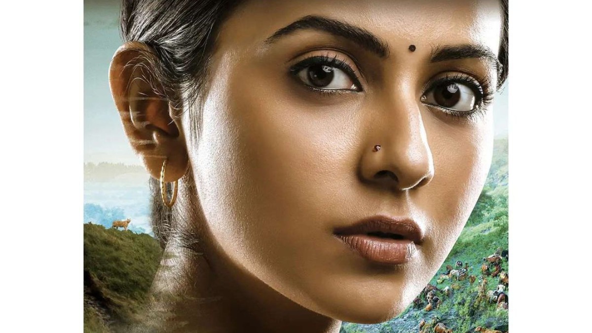 Rakul Preet Singh’s first look as Obulamma in Konda Polam out