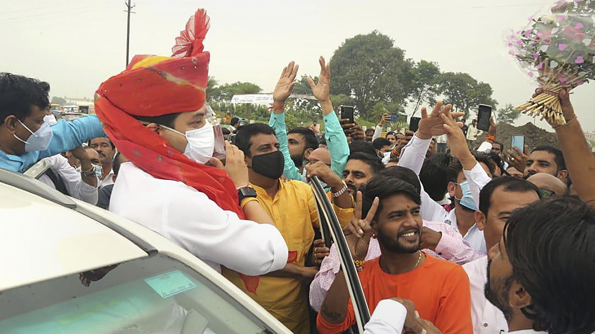 Madhya Pradesh: Jyotiraditya Scindia embarks on three-day 'Jan Ashirwad Yatra'