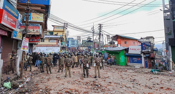 Two injured in IED blast at busy Shillong market