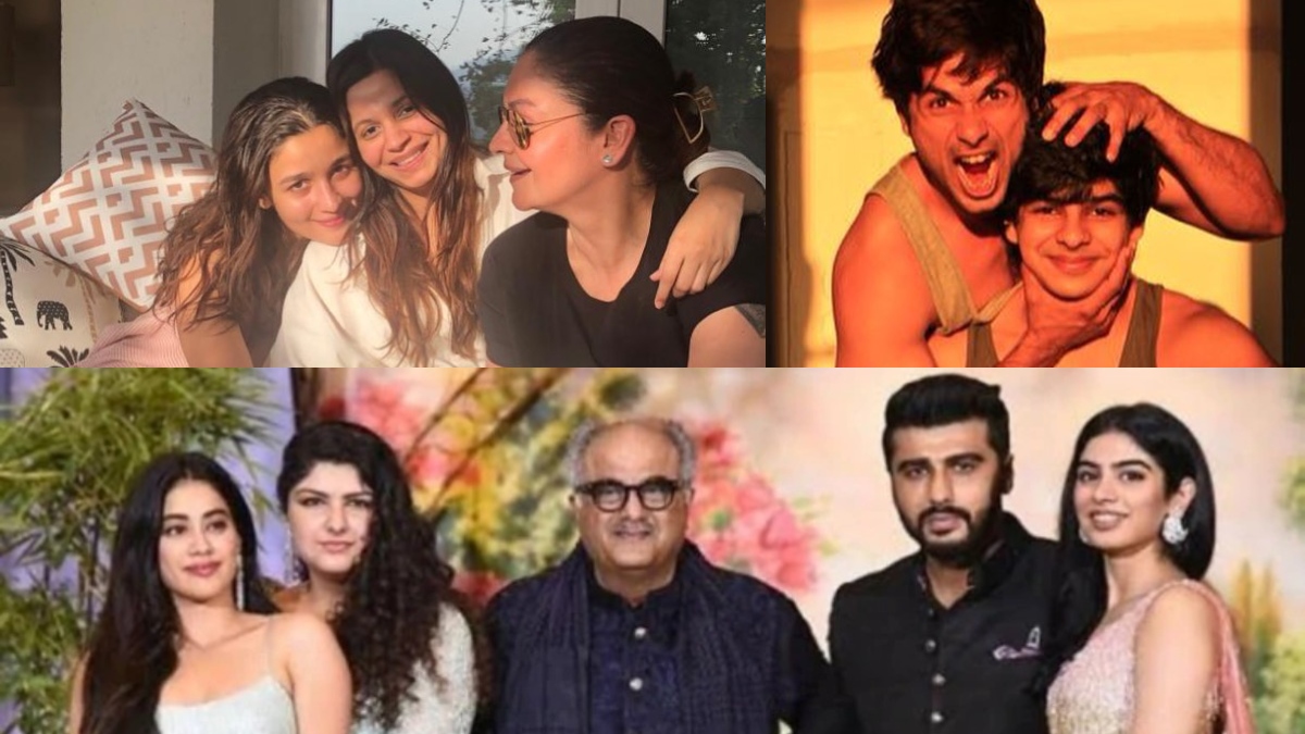 Arjun Kapoor-Janhvi-Khushi to Sara Ali Khan-Taimur, Bollywood's half siblings we can't stop adoring