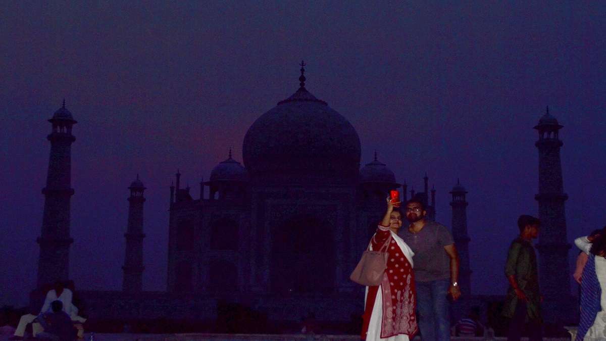 The wait is over, now you can see the Taj Mahal at the night also. This