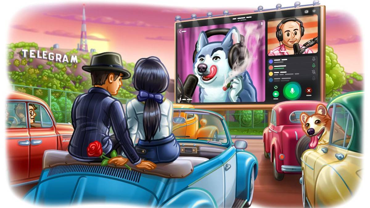Telegram update brings support for 1,000 viewers on a video call. telegram