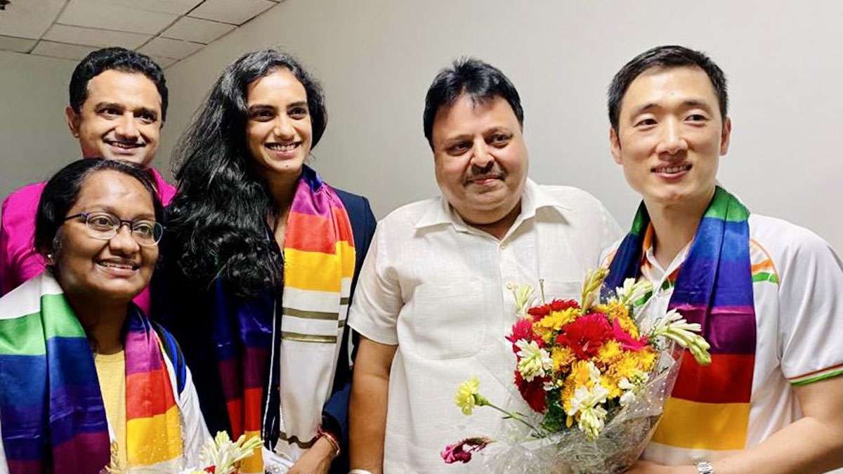 Double Olympic medallist PV Sindhu returns to warm reception