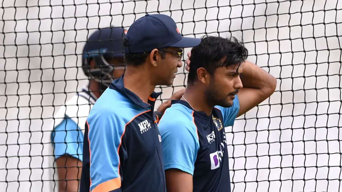 ENG vs IND: Mayank Agarwal ruled out of first Test due to concussion