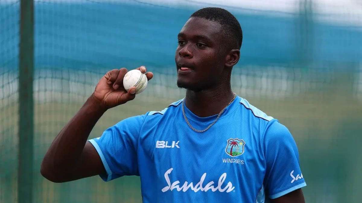 West Indies pacer Jayden Seales reprimanded for breaching ICC Code of Conduct