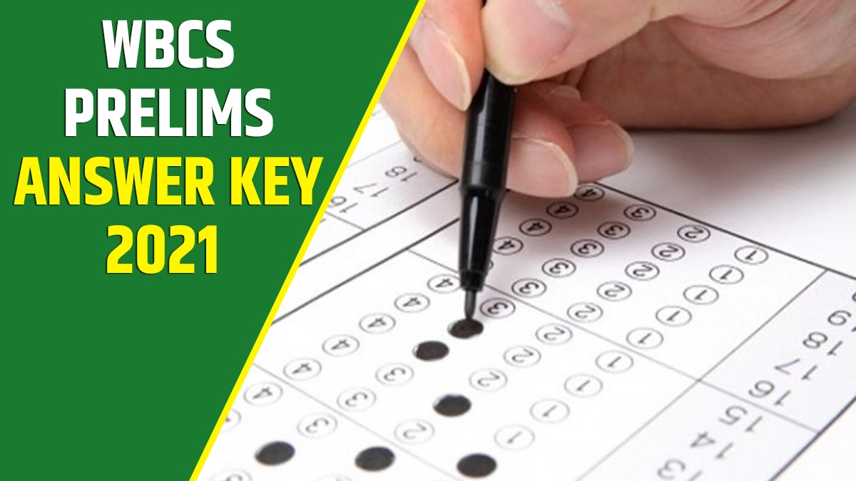 West Bengal WBCS prelims answer key 2021 released, how to check