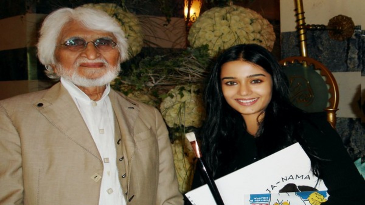 Amrita Rao remembers legendary MF Husain's special gift to her on his 106th birth anniversary