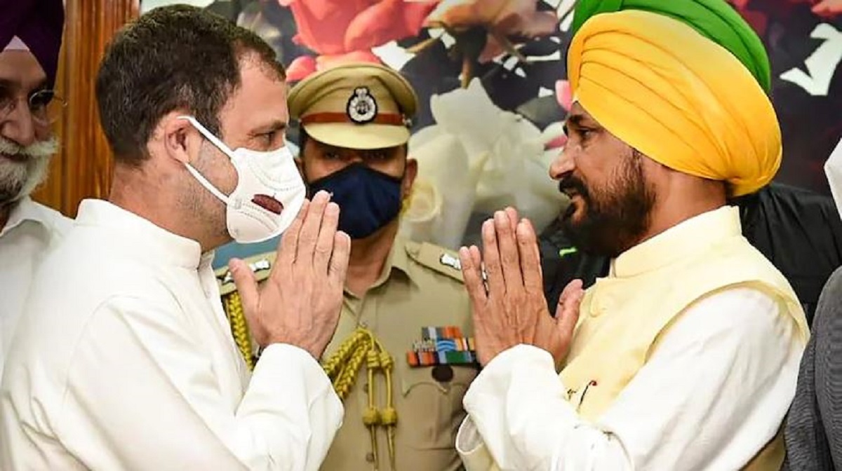 Punjab CM Channi meets Rahul Gandhi in Delhi