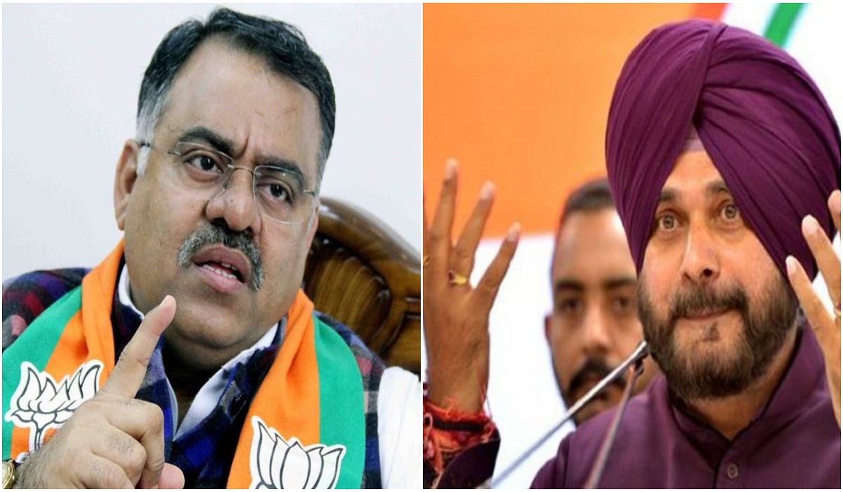 Punjab political turmoil: 'He is hungry for CM post', says BJP leader Tarun Chugh as Navjot Singh Sidhu resign Congress | India News – India TV