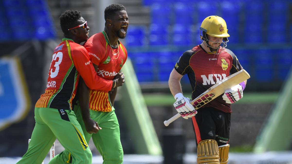 CPL 2021 Guyana Amazon Warriors beat Trinbago Knight Riders in Super Over thriller Cricket News