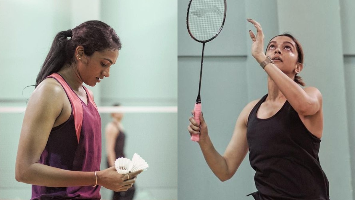 Pics from Deepika Padukone-PV Sindhu's badminton session trigger biopic talk