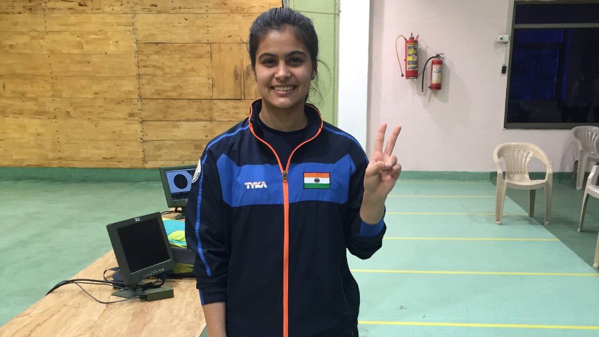 Manu Bhaker wins gold, silver for Esha Singh at ISSF junior world championships