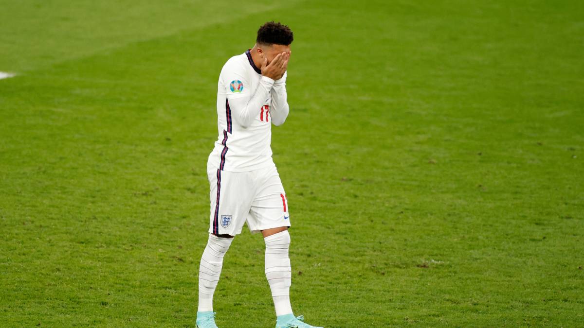 File photo of Jadon Sancho.