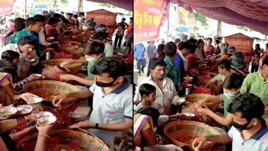 Bhopal: Pani puri seller celebrates daughter's birth by distributing free snacks to hundreds