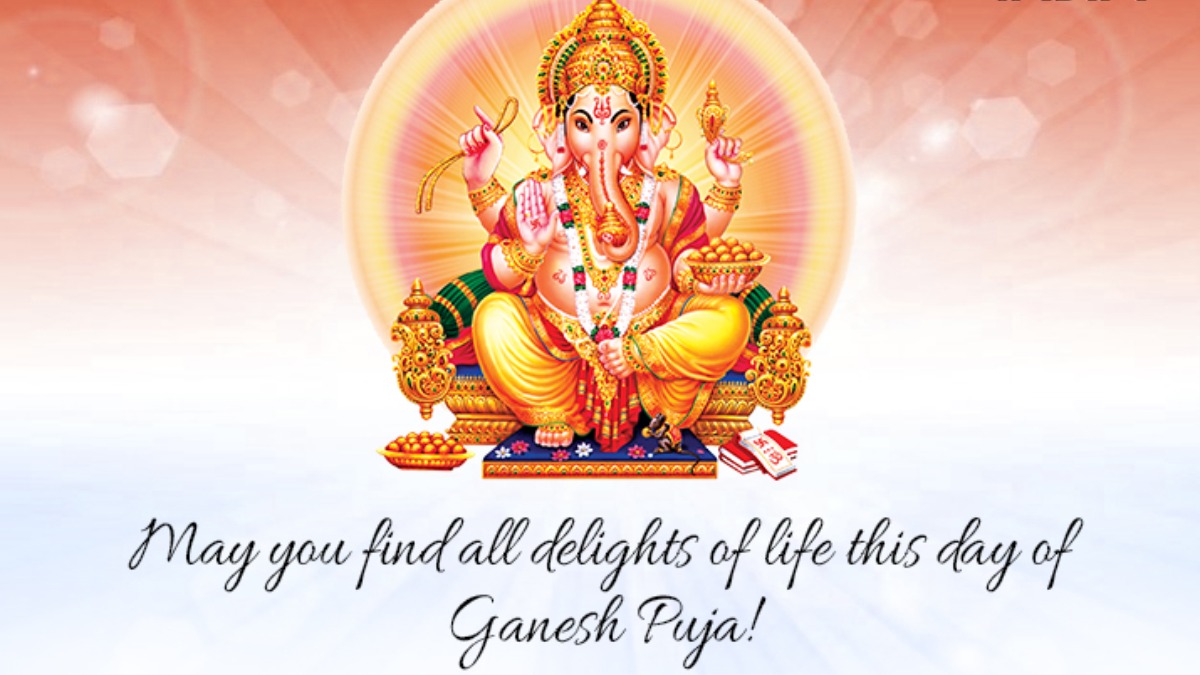 Happy Ganesh Chaturthi 2021 Best Wishes Quotes HD Images of Lord ...