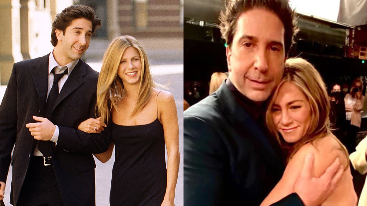 Jennifer Aniston Addresses Dating Rumours With Friends Co Star David Schwimmer As Bizarre