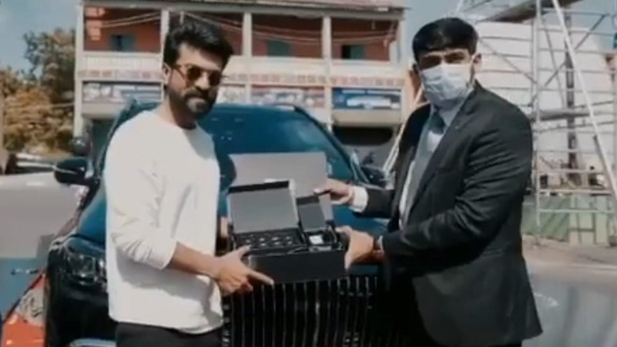 PICS: Ram Charan owns Mercedes Maybach GLS600 worth 4 crore